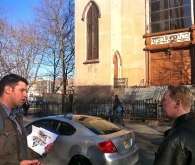 Gideon explains the role of the LES Synagogue to the Gangsters