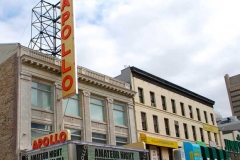 The legendary Apollo - where James Brown, Michael Jackson, Ella Fitzgerald and more performed.
