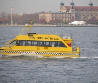 Tour the harbor on the NY Water Taxi