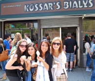 Bialys on our Lower East Side food tour