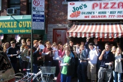 Nosh a pickle in the Lower East Side.