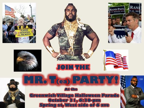 PAST EVENT: The Mr. T(ea) Party Halloween Party
