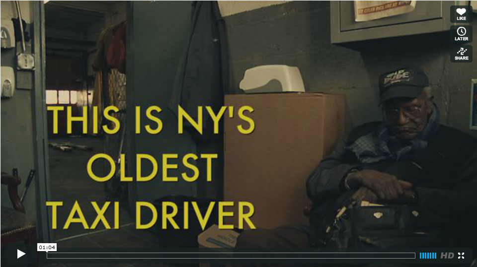 Johnnie Spider Footman, New York's Oldest Cab Driver